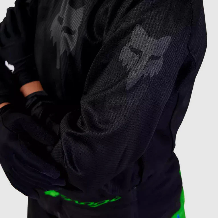 Polera Moto Niño 180 Blackout Negro - Image 5