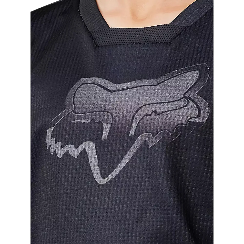Polera Moto Niño 180 Blackout Negro Fox - Image 4