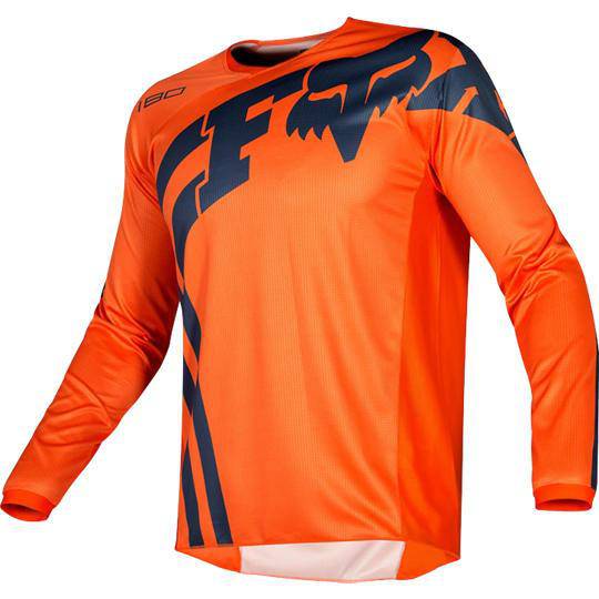 Polera Moto Niño 180 Cota Naranjo Fox Racing.