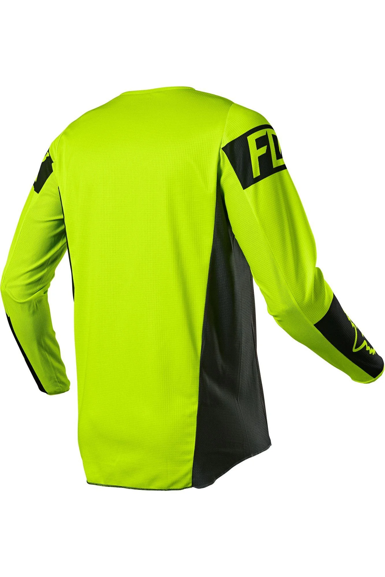 Polera Moto Niño 180 Revn Amarillo Fluor Fox Racing - Image 3