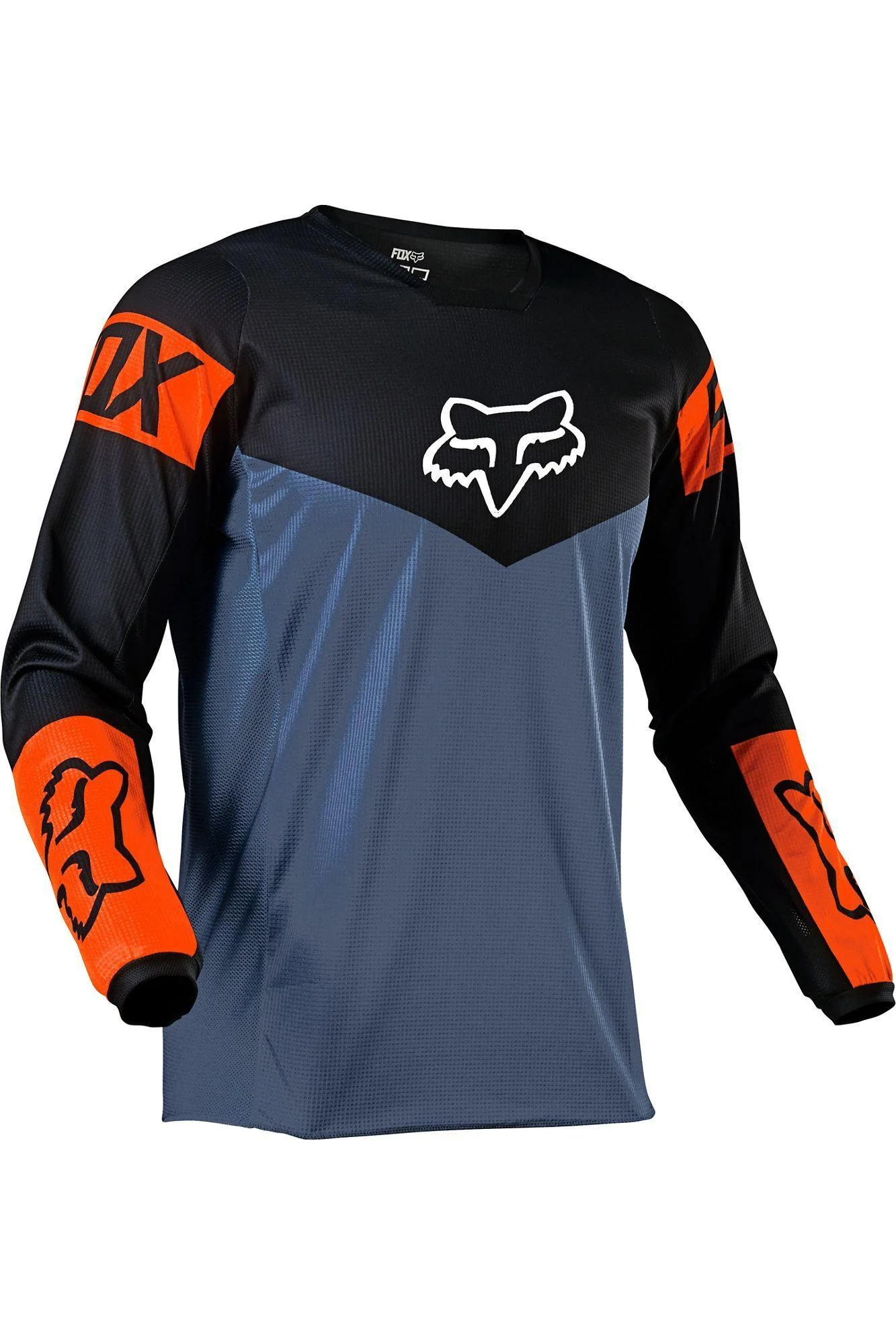Polera Moto Niño 180 Revn Azul Fox Racing - Image 2