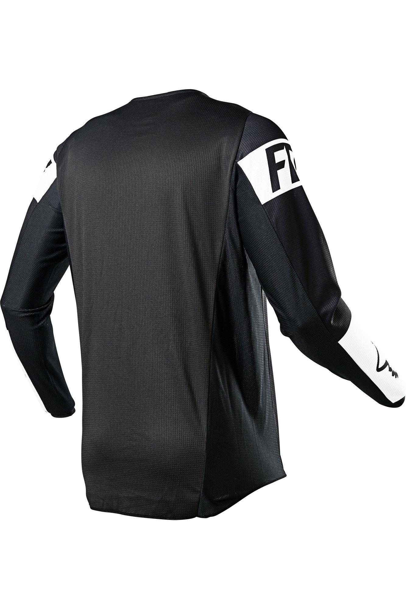 Polera Moto Niño 180 Revn Negro/Blanco Fox Racing - Image 3