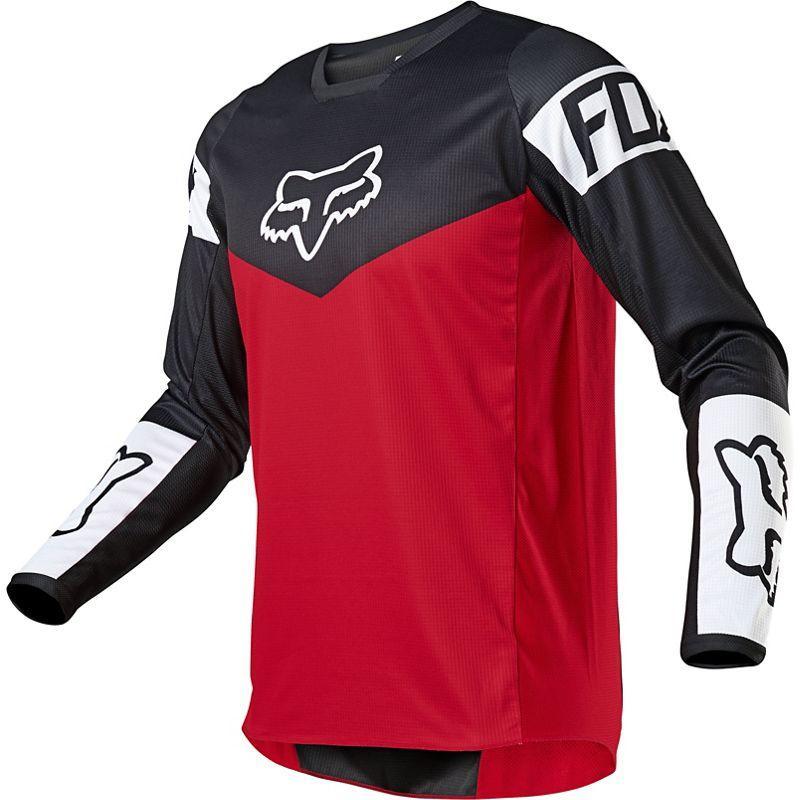 Polera Moto Niño 180 Revn Rojo Fox Racing