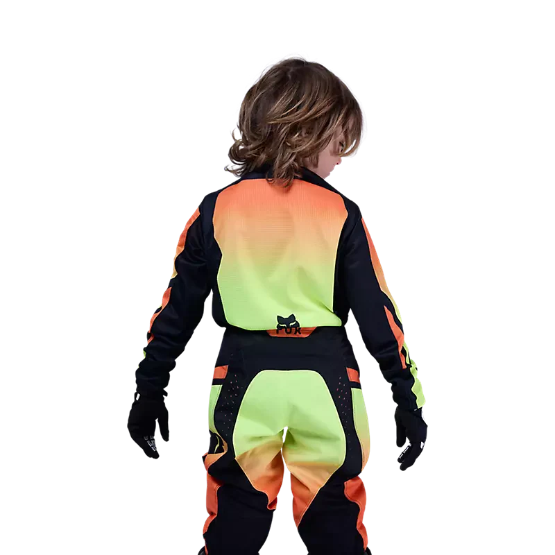Polera Moto Niño 180 Shield Amarillo Fox - Image 4