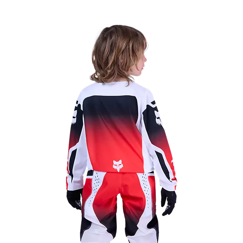 Polera Moto Niño 180 Shield Rojo Fox - Image 4