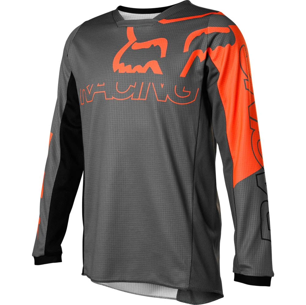 Polera Moto Niño 180 Skew Negro Fox Racing - Image 2