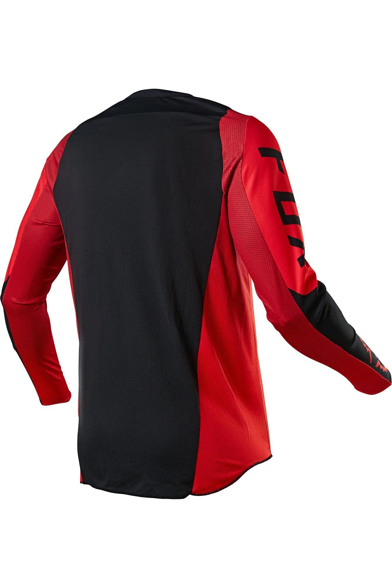 Polera Moto Niño 360 Voke Rojo Fluor Fox Racing - Image 3