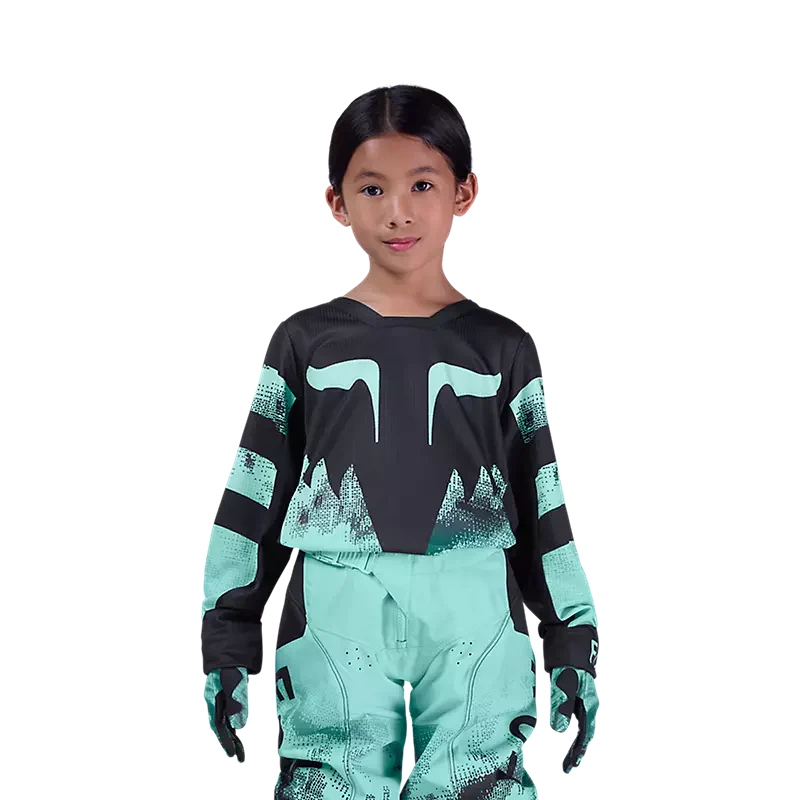 Polera Moto Niño Kairos 180 Azul Fox - Image 3