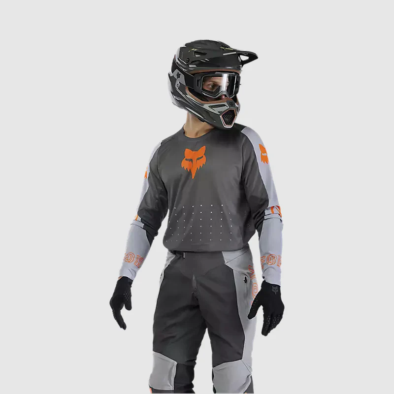 Polera Moto Off-Road Ranger Air Gris Fox - Image 3