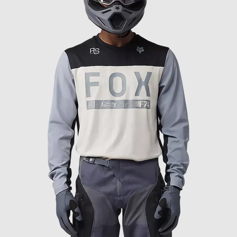 Polera Moto Ranger Off-Road Azul Fox - Image 3