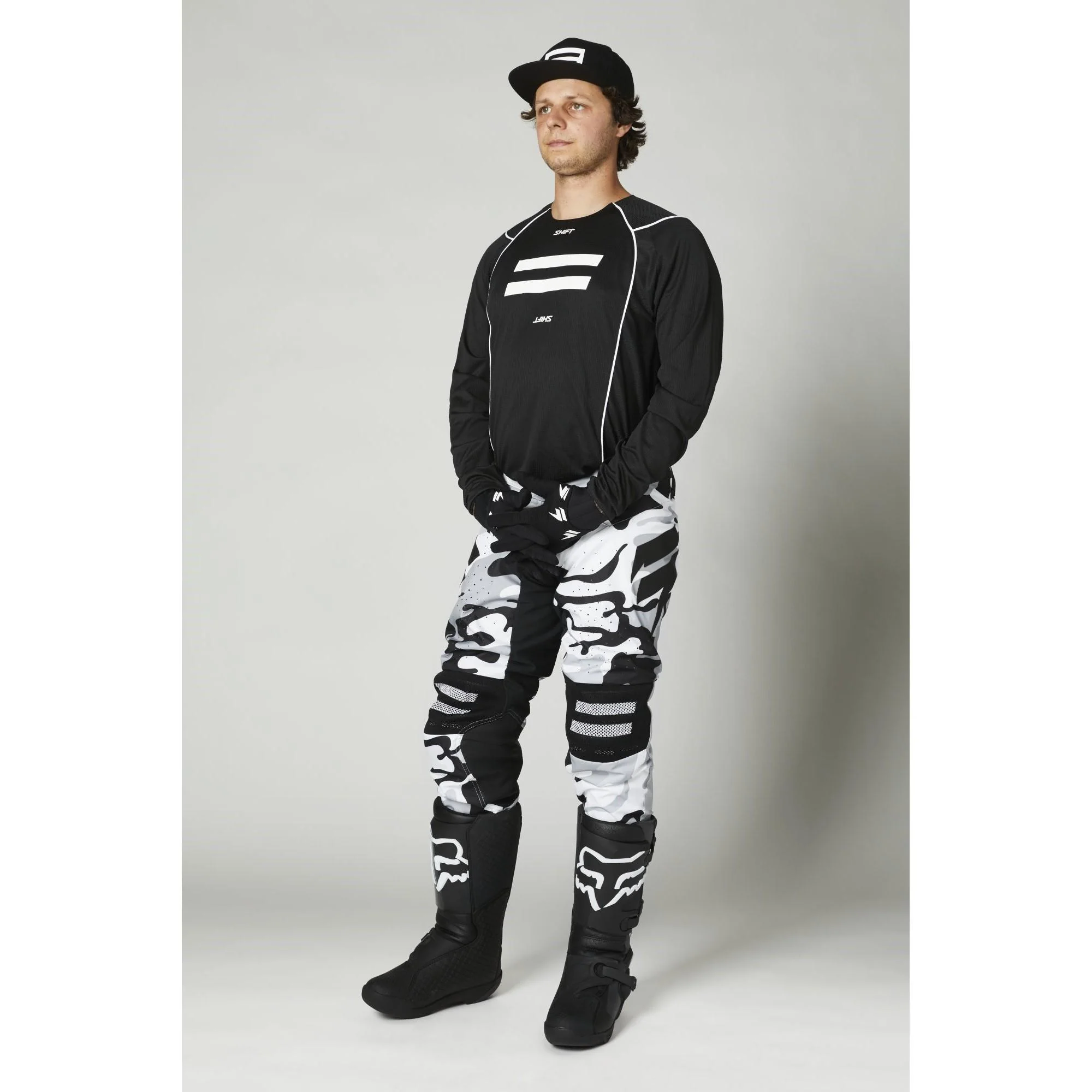 Polera Moto Whit3 Label G.I. Fro Negro Shift - Image 2