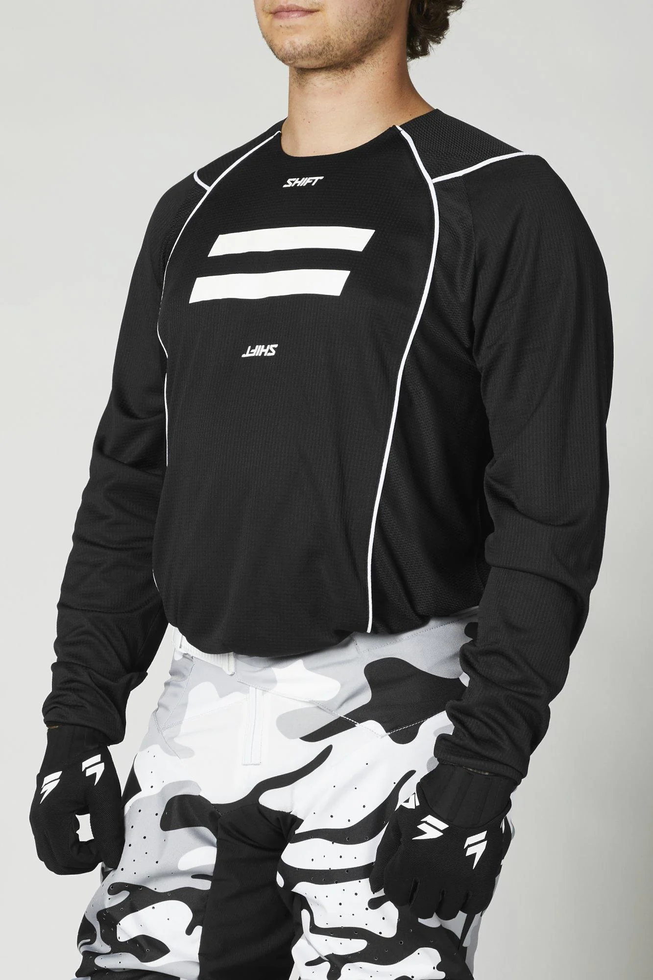 Polera Moto Whit3 Label G.I. Fro Negro Shift - Image 3