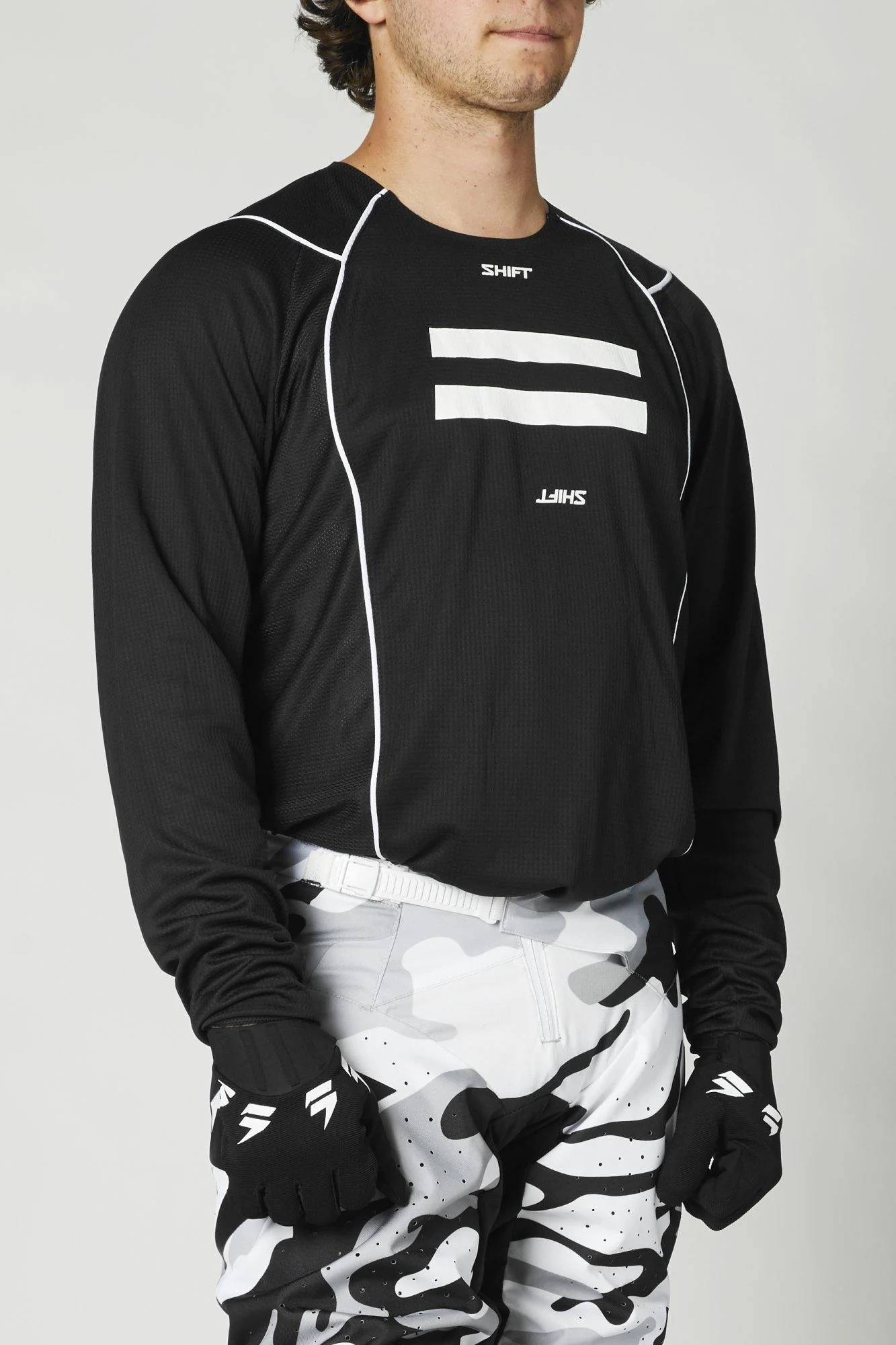 Polera Moto Whit3 Label G.I. Fro Negro Shift - Image 4