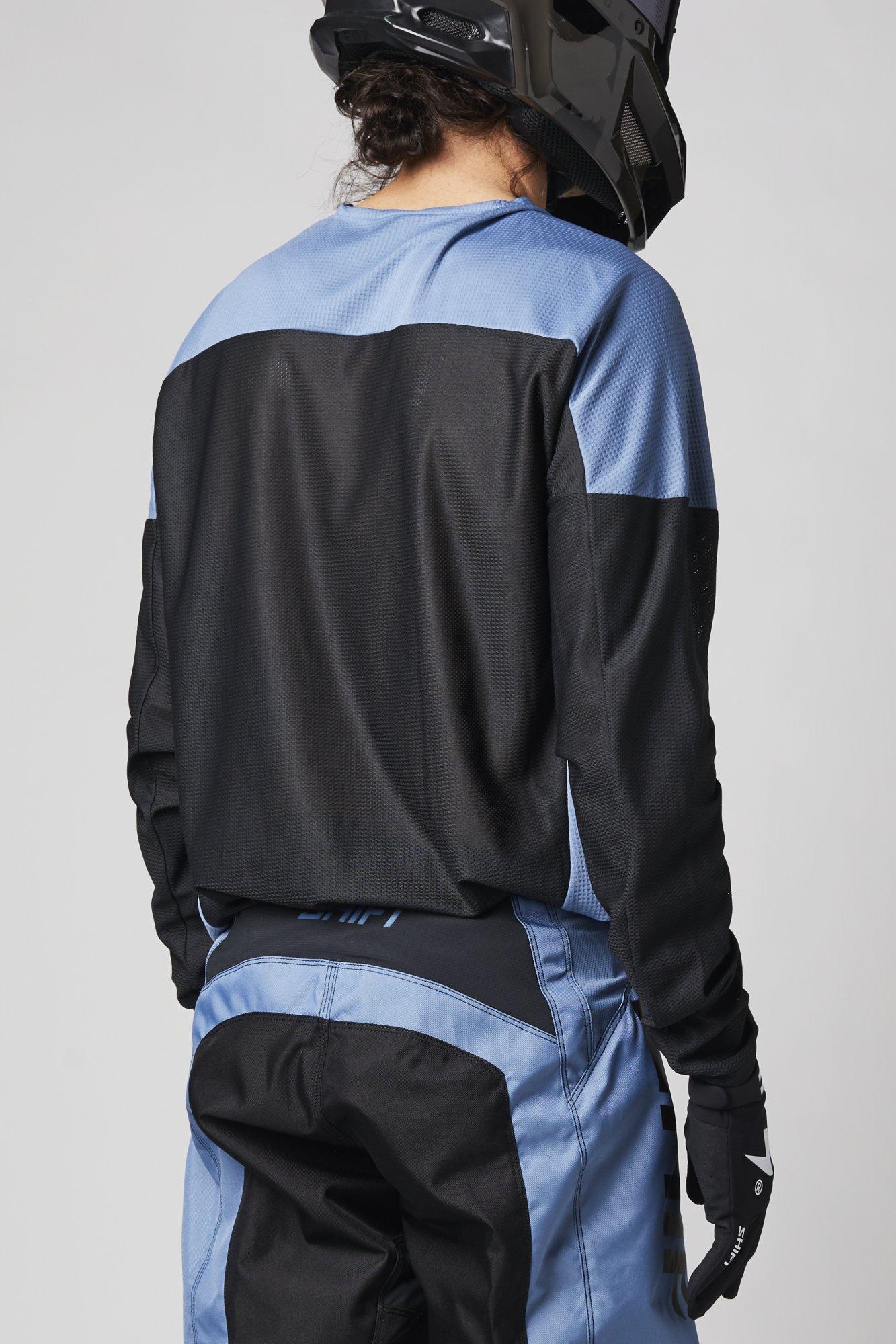 Polera Moto Whit3 Label Trac Grafito Shift - Image 6