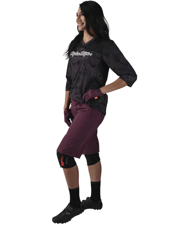 Polera Mujer Mischief Floral Black Troy Lee - Image 3