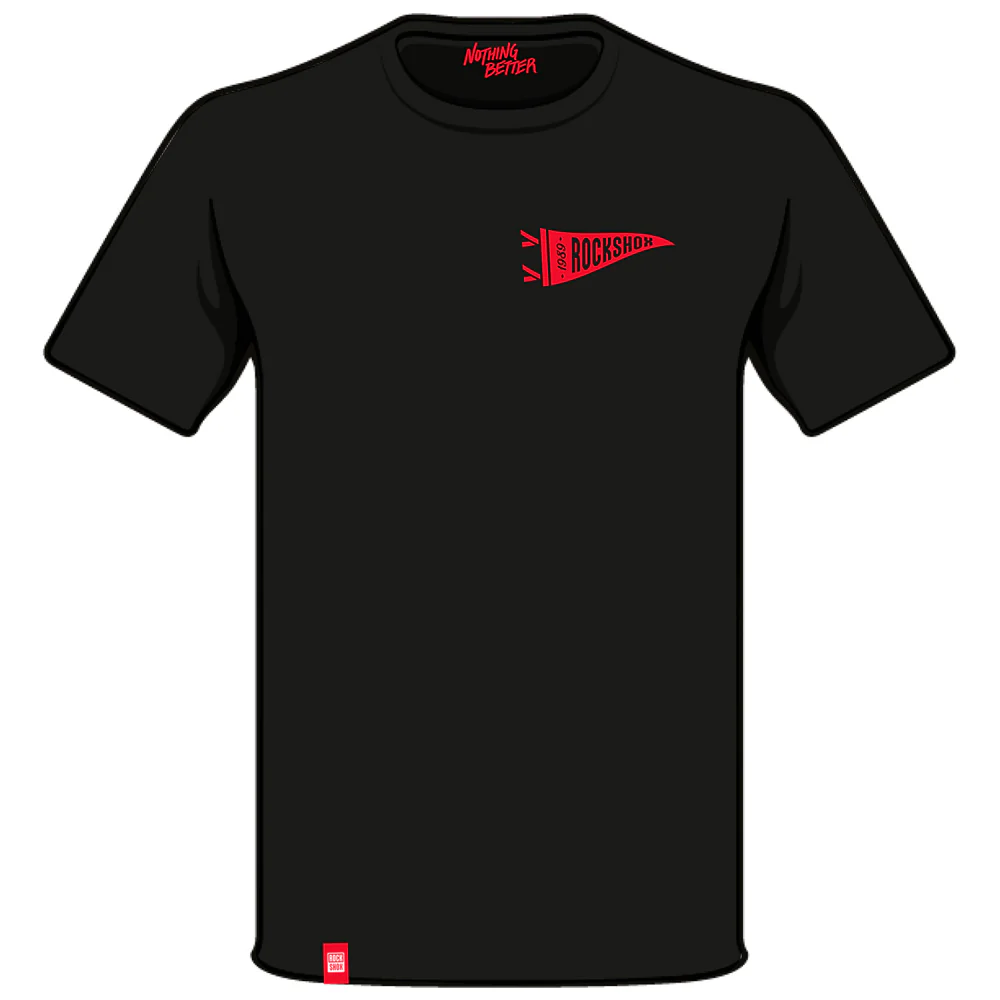 Polera ROCK SHOX Pennant Negro L