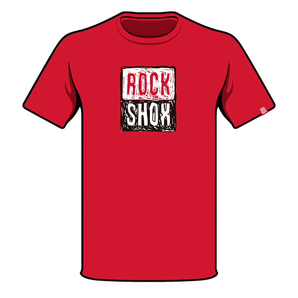 Polera ROCK SHOX R2206 Rojo XL