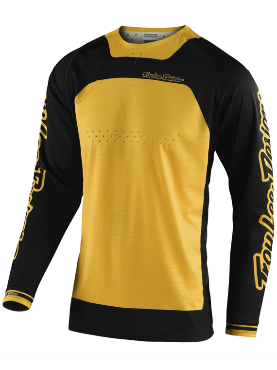 Polera Se Pro Boldor Yellow / Black Troy Lee Designs