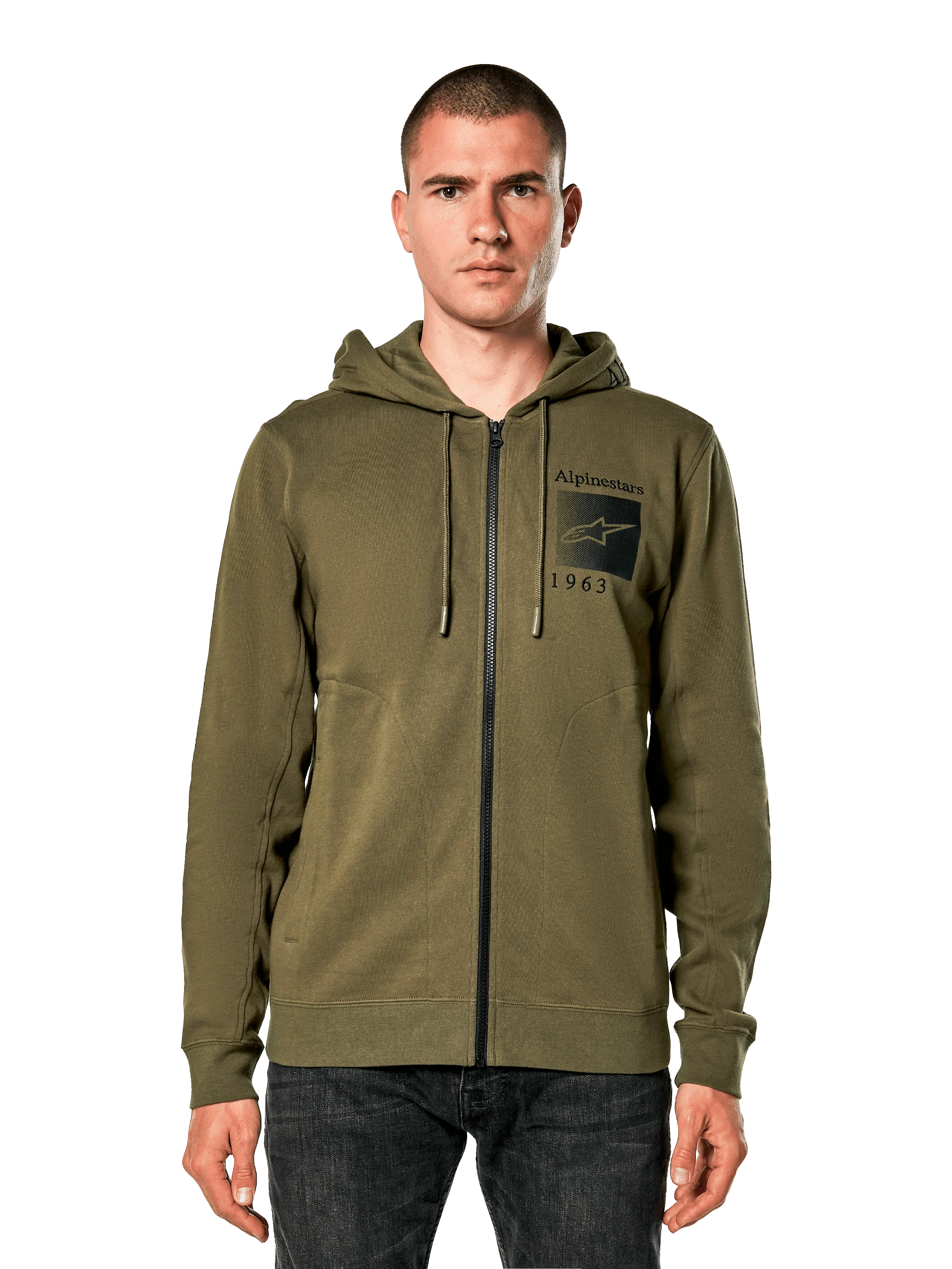 Polerón Alpinestars Quest Verde Oscuro
