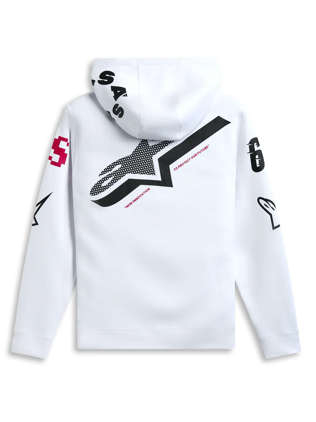Polerón Alpinestars Variegate Blanco - Image 2