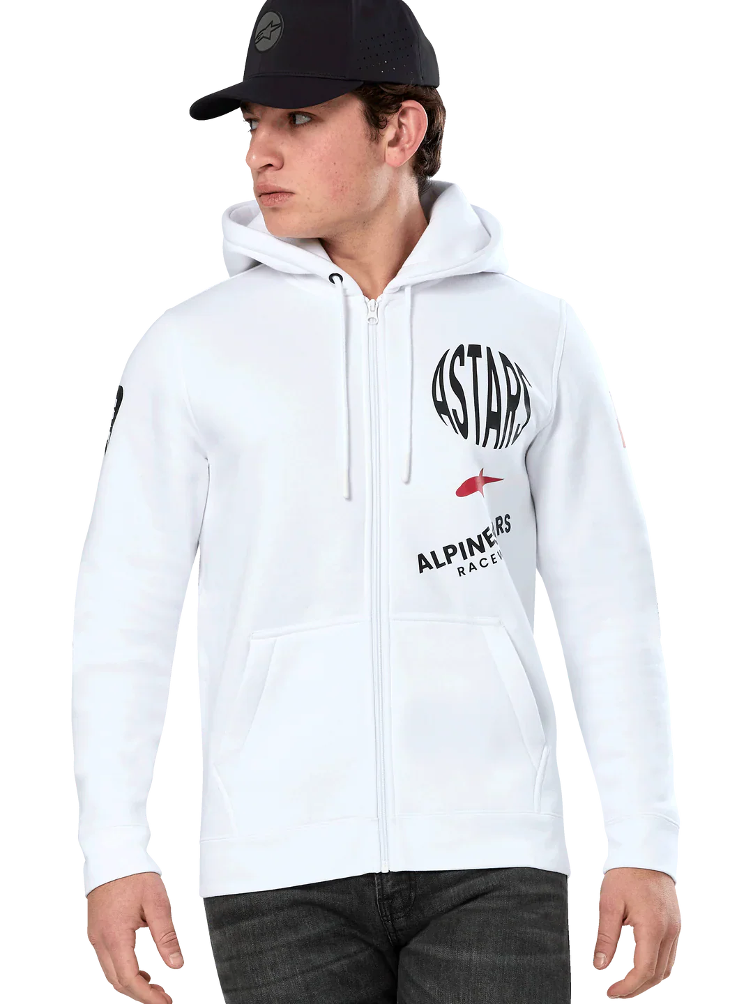 Polerón Alpinestars Variegate Blanco - Image 3
