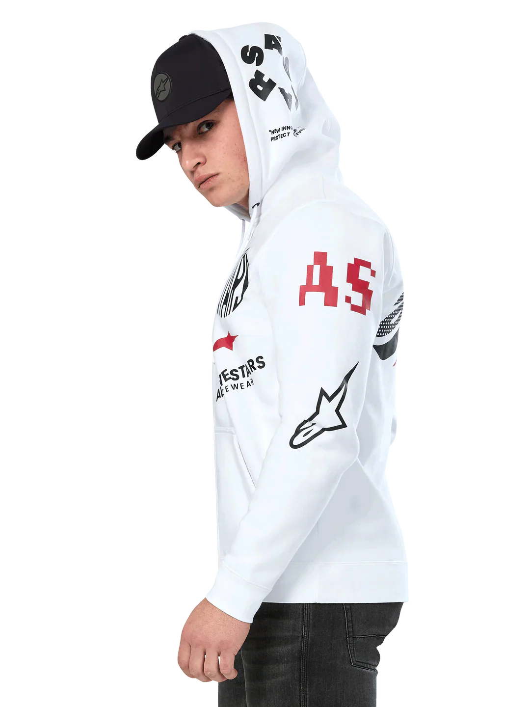Polerón Alpinestars Variegate Blanco - Image 4