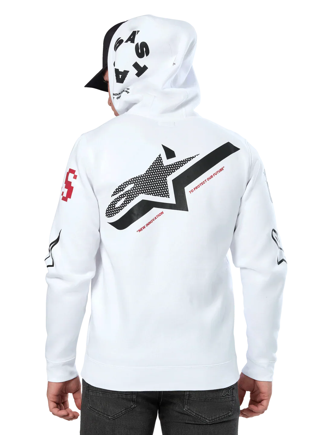 Polerón Alpinestars Variegate Blanco - Image 5