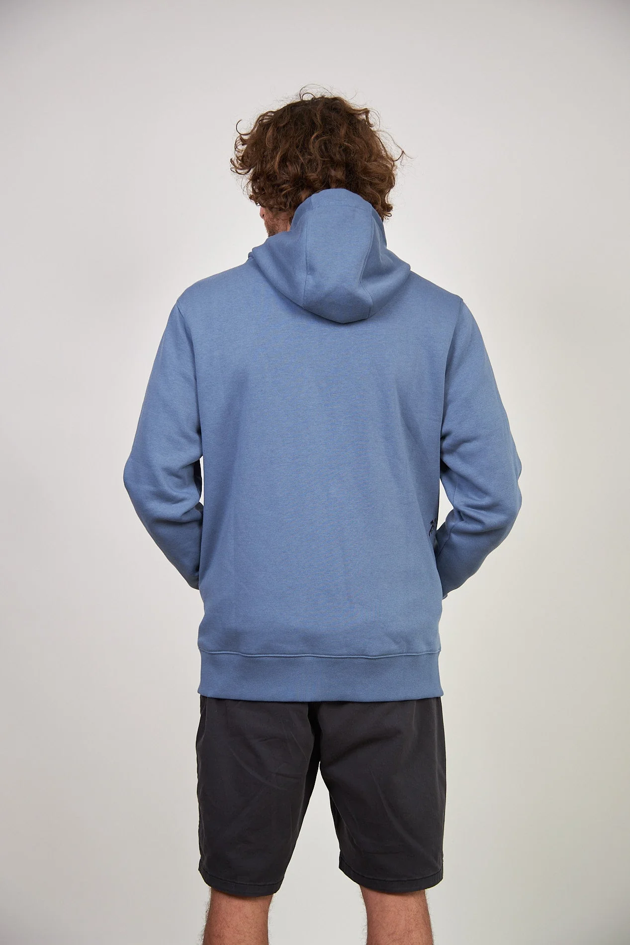 Poleron Azul Hombre Full Zipper - Image 5