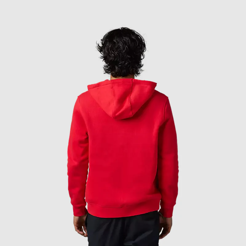 Poleron Lifestyle Absolute Zip Rojo Fox - Image 3