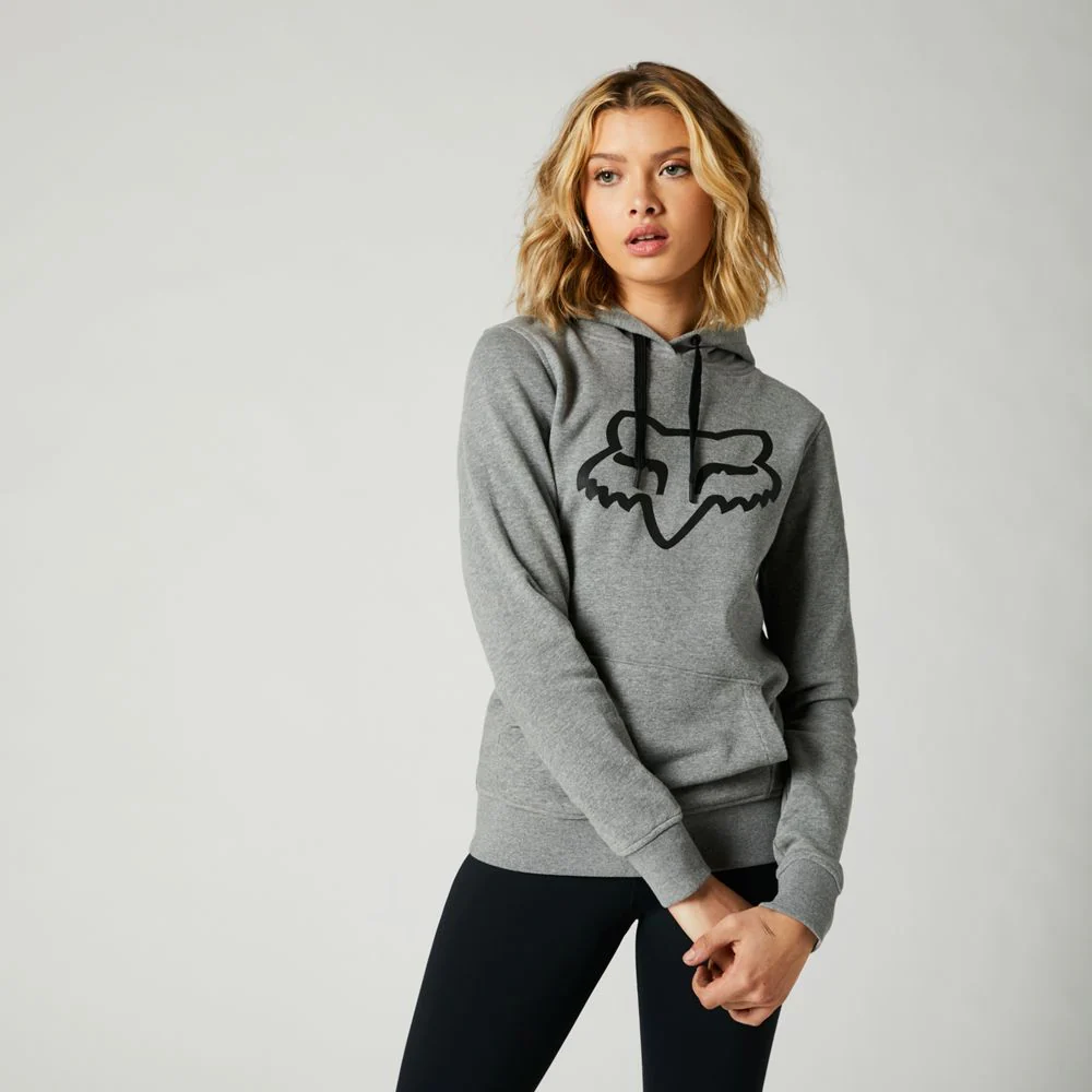 Poleron Lifestyle Boundary Pullover Gris Fox Racing