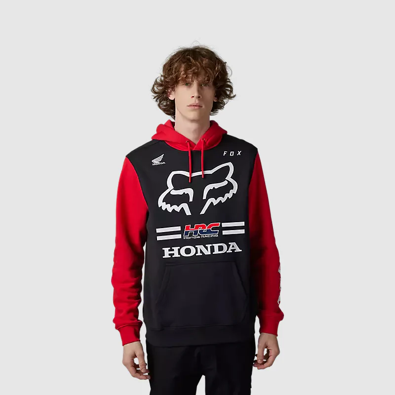 Poleron Lifestyle Canguro Kawasaki Rojo Fox