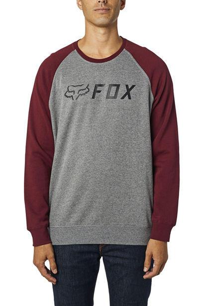Polerón Lifestyle Cerrado Apex Gris/Rojo Fox Racing - Image 3