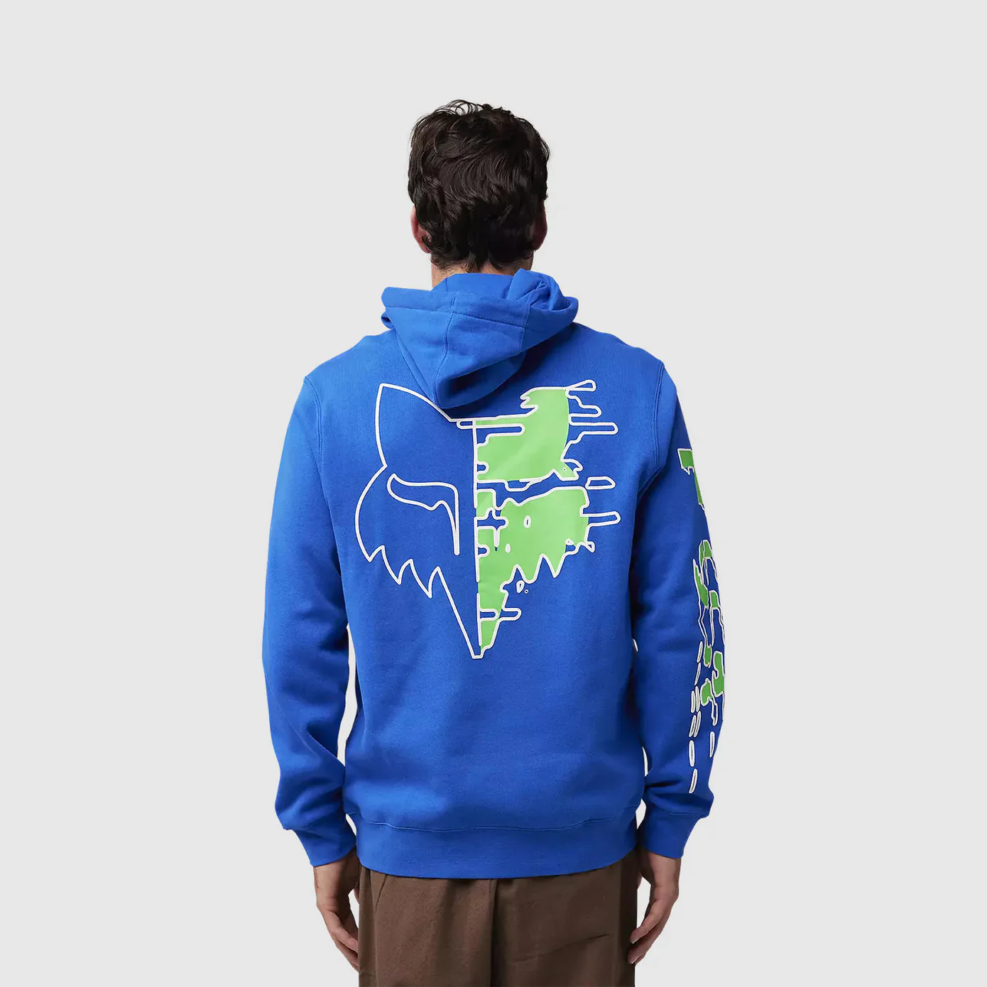 Poleron Lifestyle Fox Canguro Emotion Blast Azul - Image 3