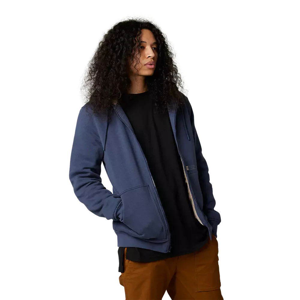 Poleron Lifestyle Geology Sasquatch Lined Azul Fox - Image 2