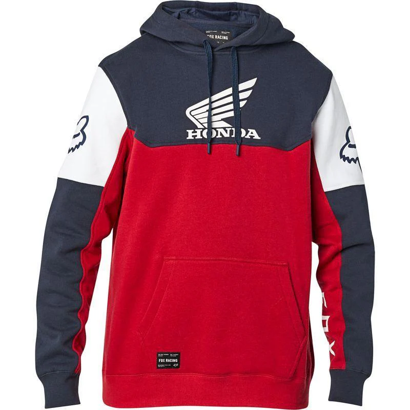 Poleron Lifestyle Honda Azul/Rojo Fox Racing