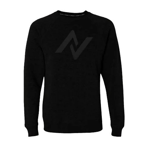 Poleron Lifestyle Icon Crew Negro Norco