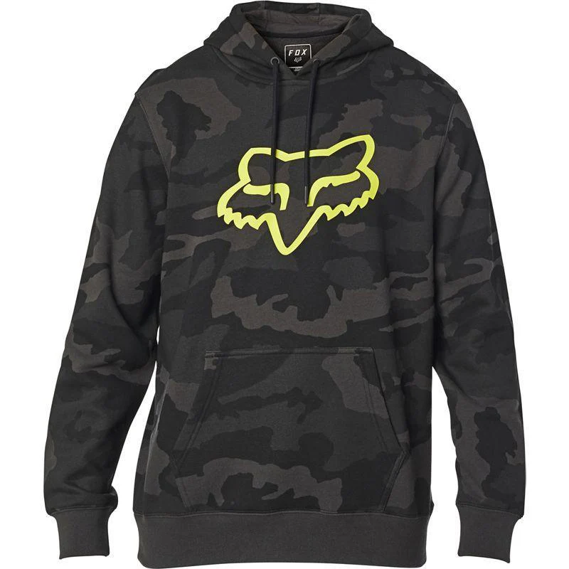 Poleron Lifestyle Legacy Fox Racing Head Negro Camo Fox Racing