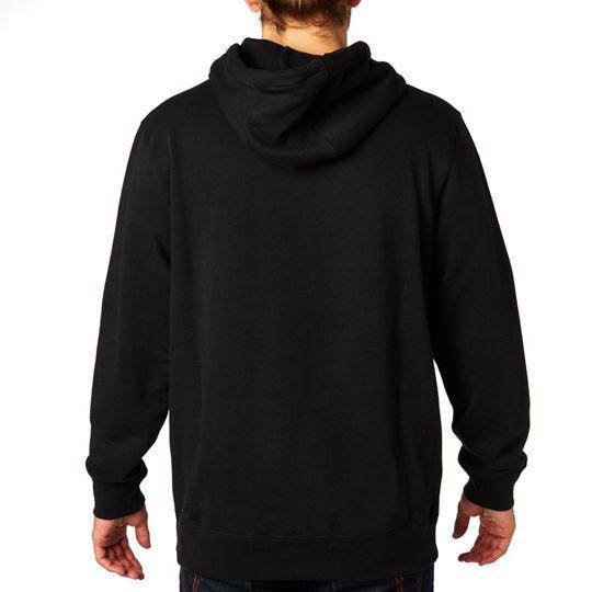 Poleron Lifestyle Legacy Fox Racinghead Zip Negro Fox Racing - Image 2