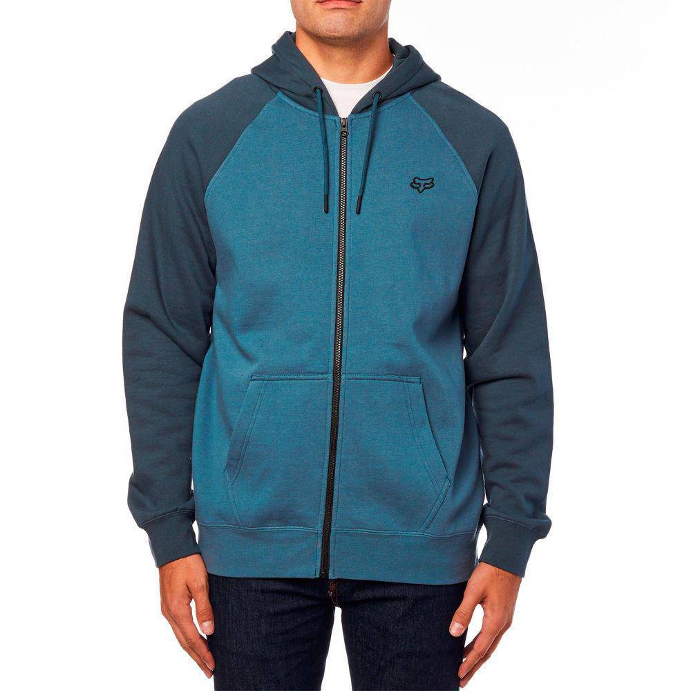 Poleron Lifestyle Legacy Zip Azul Fox Racing