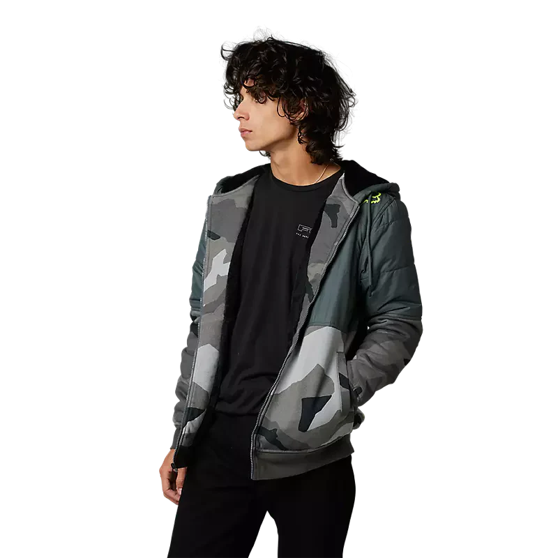 Poleron Lifestyle Lindon Sasquatch Gris Fox