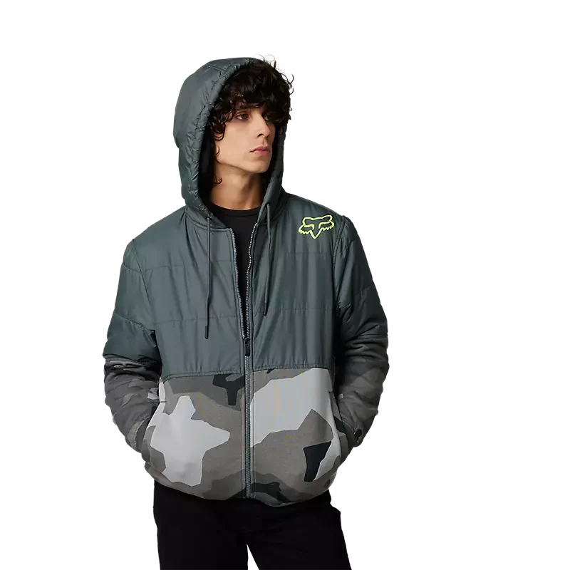 Poleron Lifestyle Lindon Sasquatch Gris Fox - Image 2
