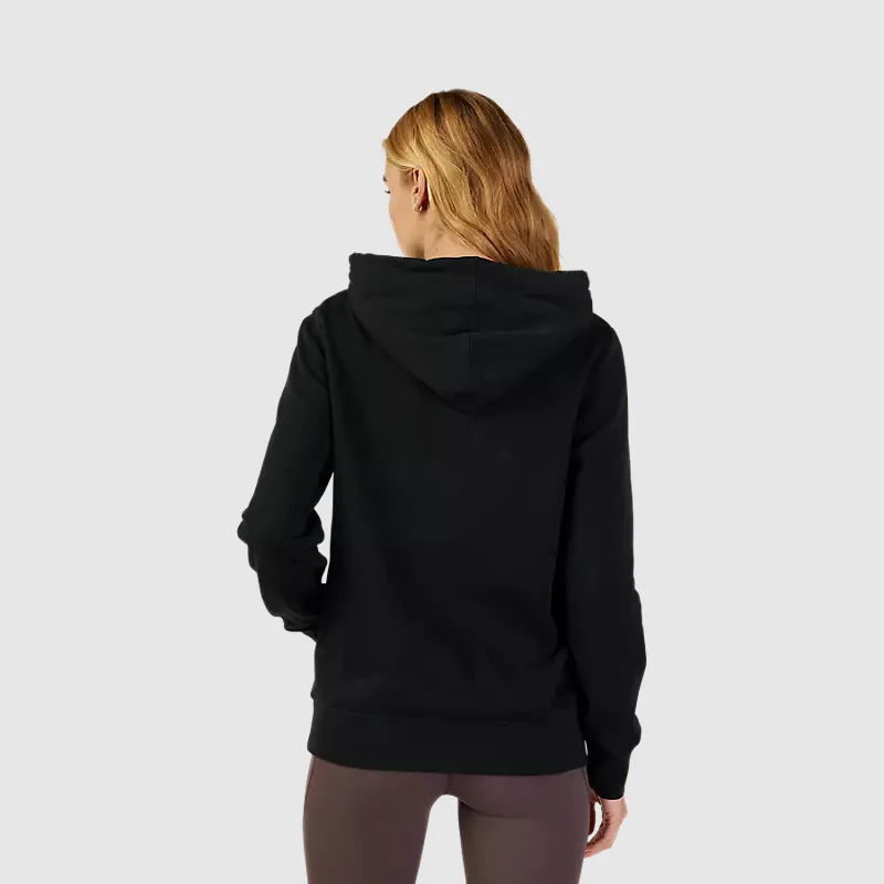 Poleron Lifestyle Mujer Canguro Fox Head Negro Fox - Image 4