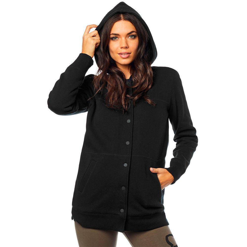 Poleron Lifestyle Mujer Rage Sherpa Negro Fox Racing. - Image 4