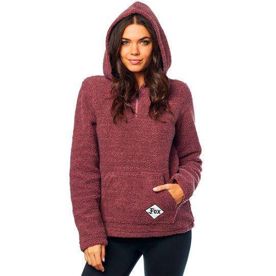 Poleron Lifestyle Mujer Road Raider Sherpa Rosado Fox Racing. - Image 4