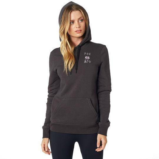 Poleron Lifestyle Mujer Rosey Negro Fox Racing. - Image 4