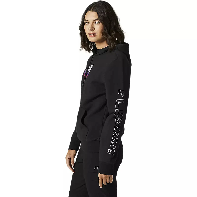 Poleron Lifestyle Mujer Skarz Negro Fox Racing - Image 3