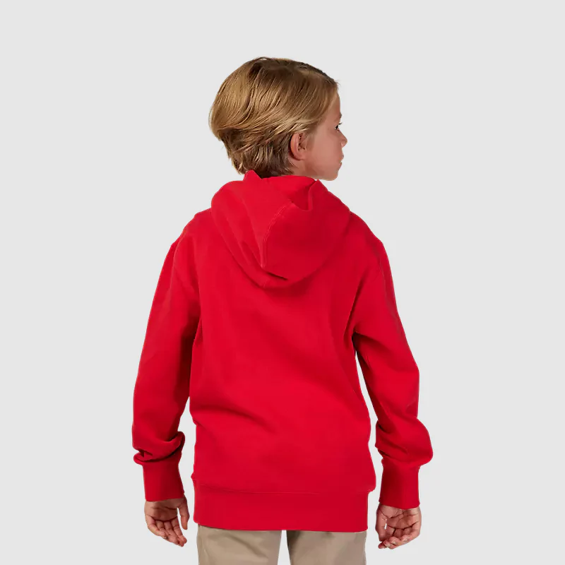 Poleron Lifestyle Niño Canguro Absolute Rojo Fox - Image 2