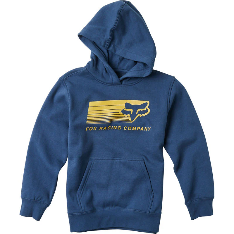 Polerón Lifestyle Niño Canguro Drifter Azul Fox Racing