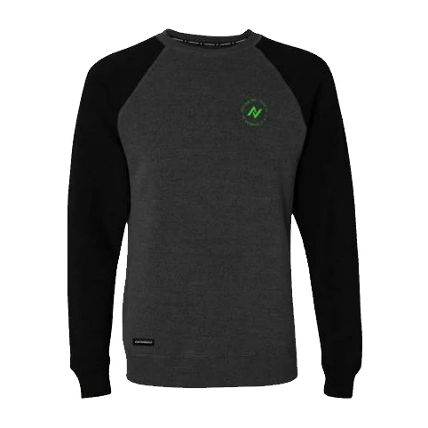 Poleron Lifestyle Pioneer Crew Gris/Negro Norco - Image 2