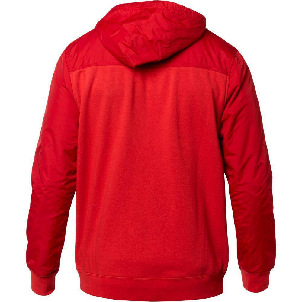 Poleron Lifestyle Pivot Zip Rojo Fox Racing. - Image 2